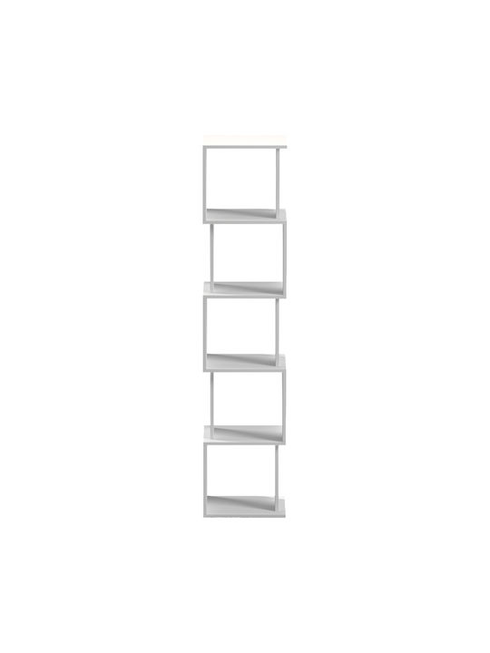 Bibliotecă Cubik Albă 35x30x161cm