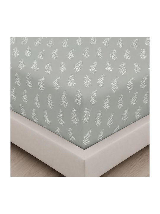 Astron Italy Chiara Σετ Σεντόνια Μονά με Λάστιχο 100x200+30εκ. Chiara Blue (3τμχ)