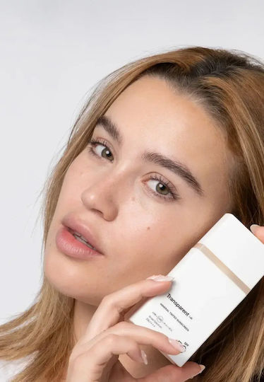 Transparent Lab Mineral Tinted Sunscreen Mineral Sunscreen Face SPF50 with Color Light 100ml