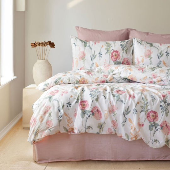 Majoli Bahar Set Huse Pentru Pilote Dublu 200x220cm Anemones