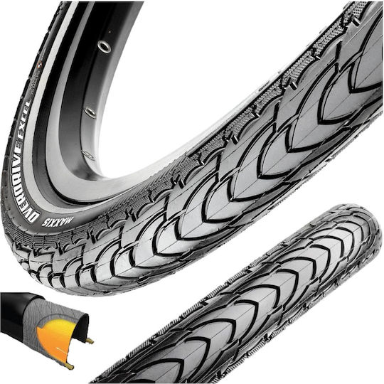 Maxxis Overdrive Excel Λάστιχο Ποδηλάτου Trekking 28" 700 x 40C Συρμάτινο
