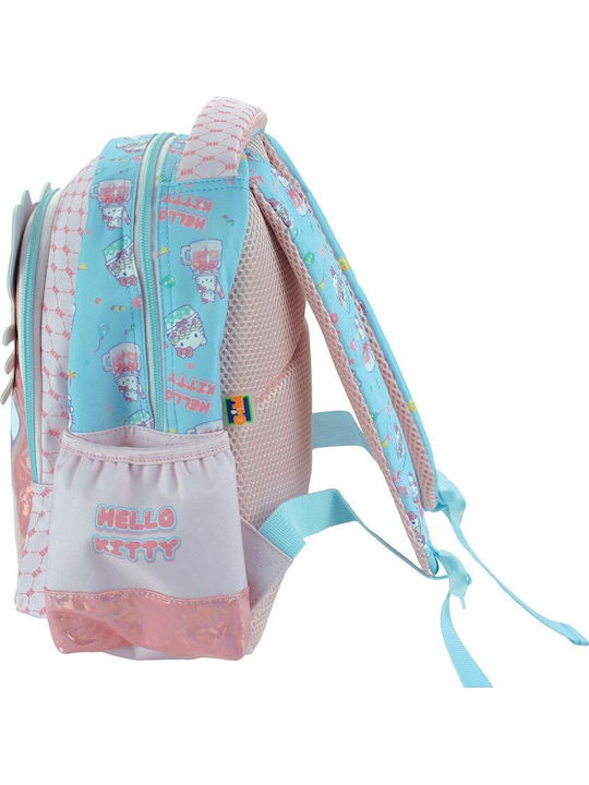 Gim Hello Kitty School Backpack Kindergarten With Water Bottle Holder Pink 25 x 15 x 30cm 2026