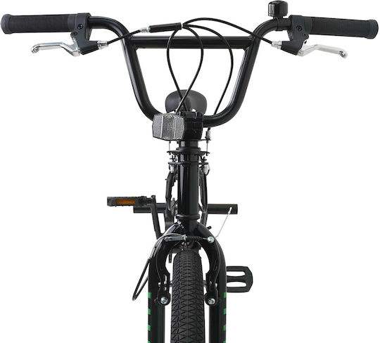 vidaXL 20" Παιδικό Ποδήλατo BMX Μαύρο