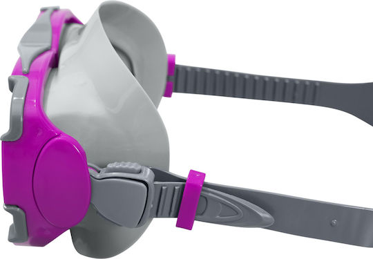 Bestway Tauchmaske mit Schnorchel Lila