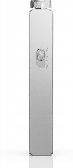 Fiio RR11 Ραδιοφωνάκι Επαναφορτιζόμενο Ασημί