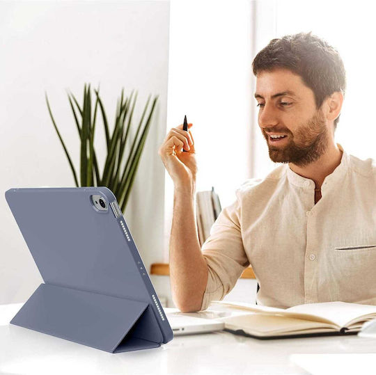 Husă Ipad Air 11 Inch M4 M3 M2 2026-2024 Auto Wake Sleep Ultra Slim Stand TPU Moale – Lavandă