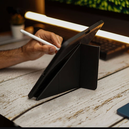 Husă Trifold Magnetică iPad Pro 11 Inch M5 2025 M4 2024 Smart Cover Suport Stilou