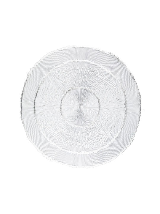 Altom Σουπλά Στρογγυλό Μεταλλικό Ασημί 38cm Altom Σουπλά Στρογγυλό Μεταλλικό Ασημί 38cm