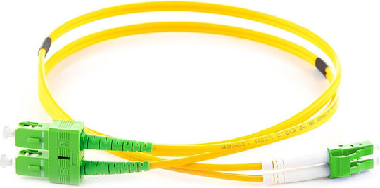 Microconnect Кабел Оптично Влакно 2м Жълт