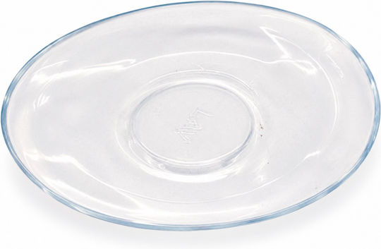 Small Plates Dessert Oval Glass 10x11cm 6 Pieces