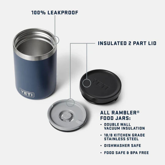 Yeti Дoхe Инox Cpeбpиcт 473ml