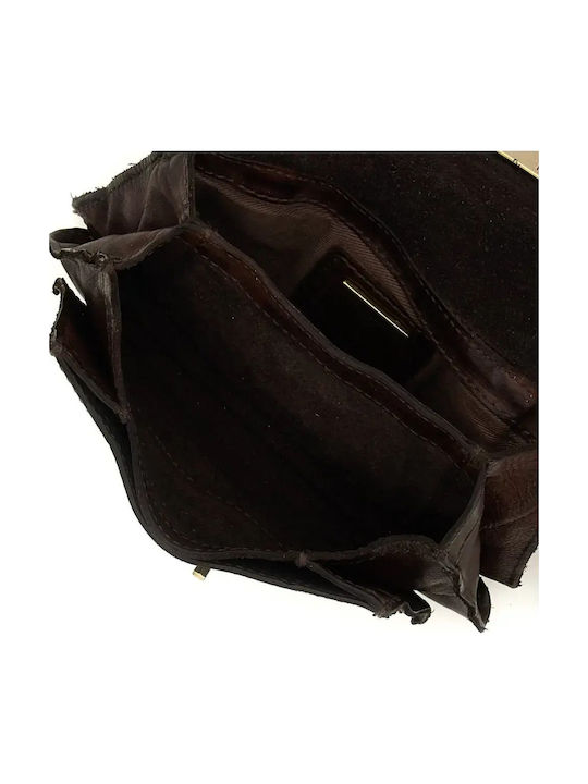 Leder Damen Handtasche Schulter Braun