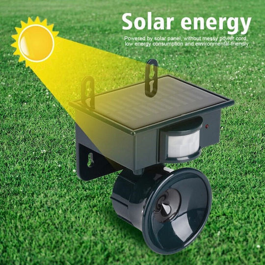 Insect Ultrasonic Repellent Device for Rodents Cats Birds Solar Powered