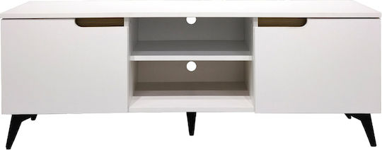 Pakketo TV-Ständer Kemvio Weiß M150xP38xH44cm