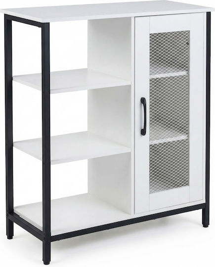 Floor Kitchen Cabinet White 81x30x70cm