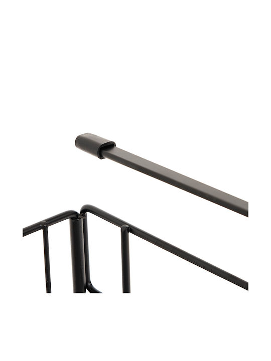 5Five Pendant Metal Shelf 38.5x21.5x18.2cm Black