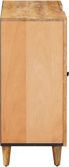 Wooden Sideboard Brown 90x33.5x75cm