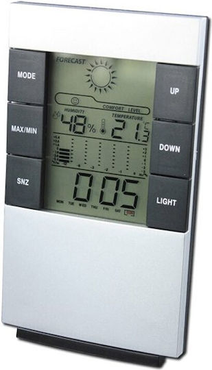 Tischuhr Digital mit Wecker 14990-06050G-003M