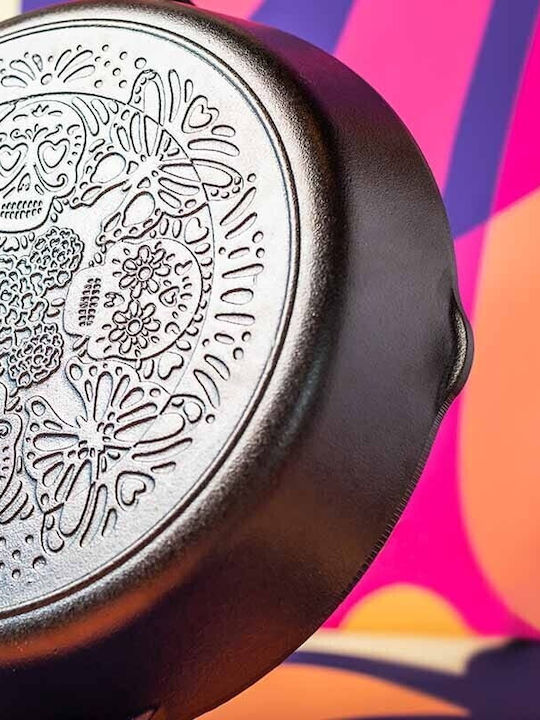 Lodge Sugar Skull Τηγάνι από Μαντέμι 30.5cm