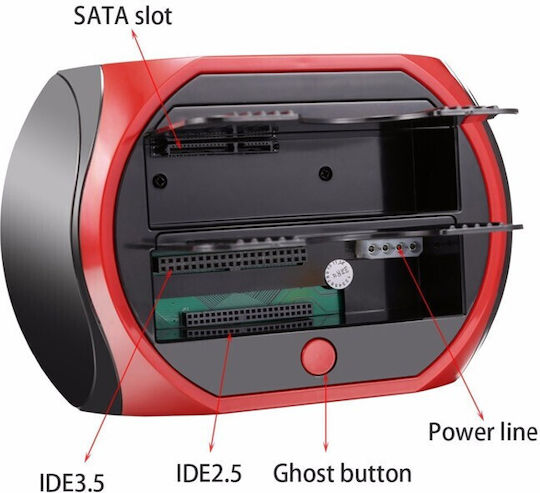 Hard Disk Docking Station for SATA/IDE Drives with USB 2.0 / USB 3.0 / eSATA Connectivity