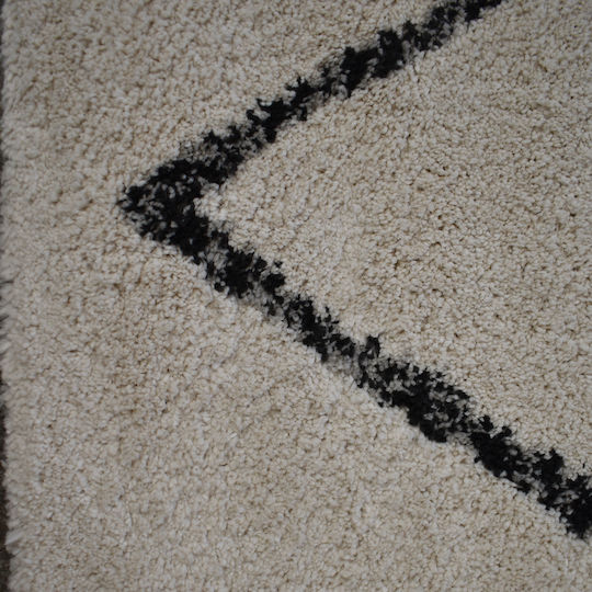 Frieze Geometric 240x300cm Cream/grey