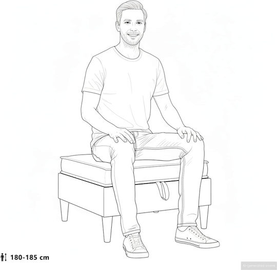 vidaXL Hocker Für Das Wohnzimmer Mit Stauraum Mit Samt Offen Grau