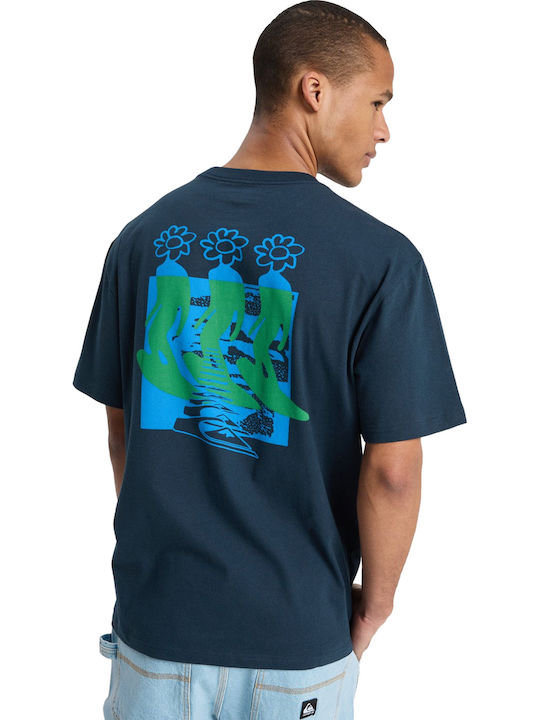'flowers Μπλούζα Dark Navy