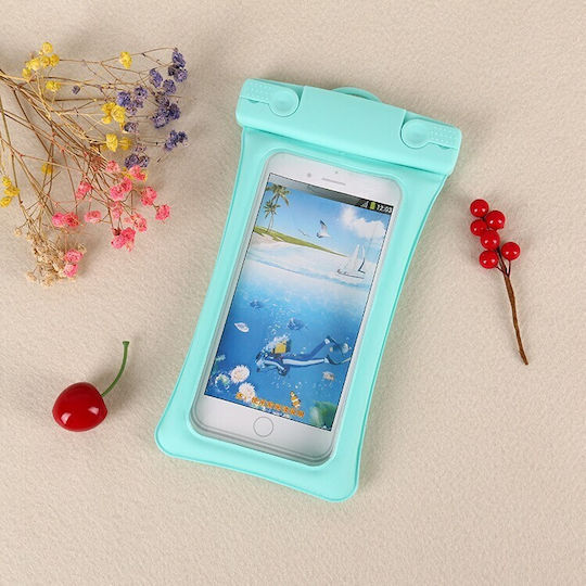 Matte Kissen Wasserdichtes Unterwasser Gehäuse Alista Home Schneefest Universelle Handyhülle Dokumente Mintgrün
