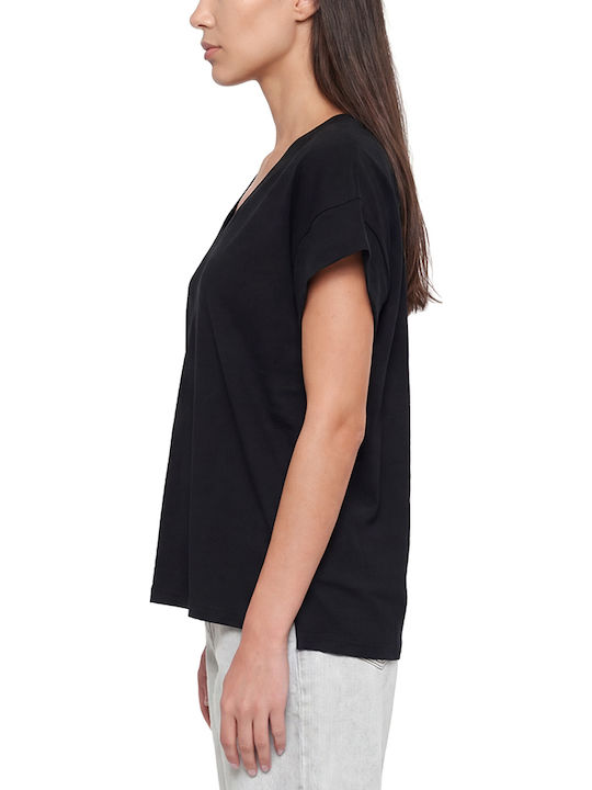 Γυναικείο T-shirt Μαυρο