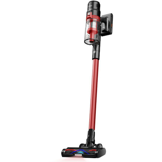 Samus Hurricane 2 Επαναφορτιζόμενη Σκούπα 2 σε 1 Stick & Χειρός 28.8V Κόκκινη