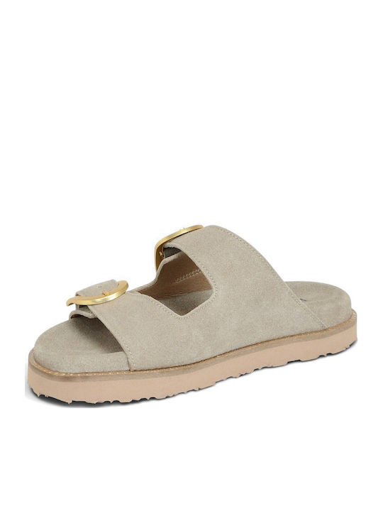 Γυναικεία Σανδάλια Flatforms Μπεζ