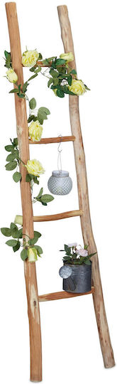 Relaxdays Scară Decorativă Din Lemn De Castan Maro Deschis XXL 150x5x35 Cm Relaxdays Scară Decorativă Din Lemn De Castan Maro Deschis XXL 150x5x35 Cm