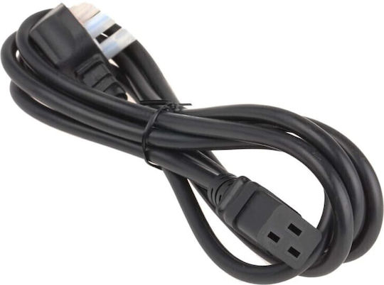 APC IEC C19 / Typ G (UK) - IEC C19 Netzkabel 2,4m