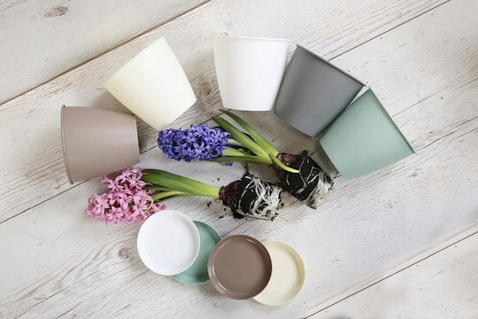 Galicja Plastic White Pot Plate