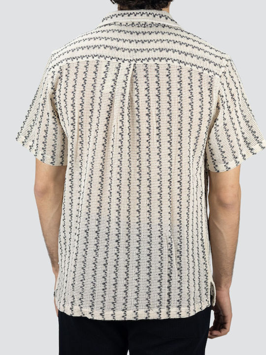 Short Sleeve Shirt Regular Fit Beige