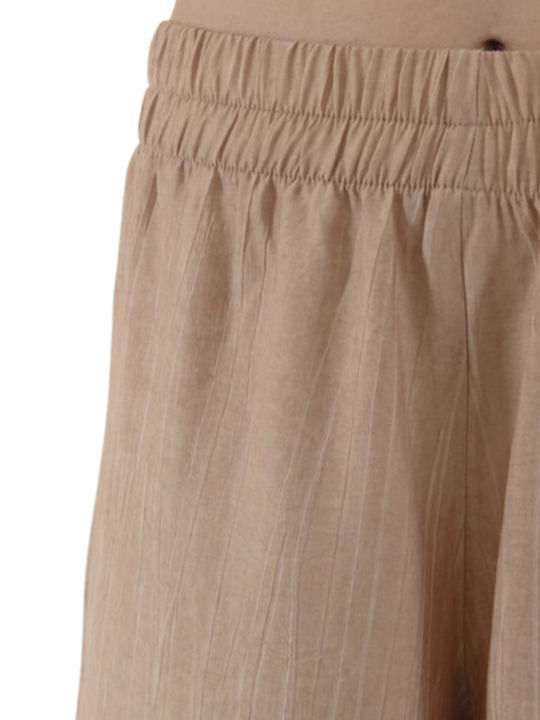 Γυναικείο Υφασμάτινο Παντελόνι Beige