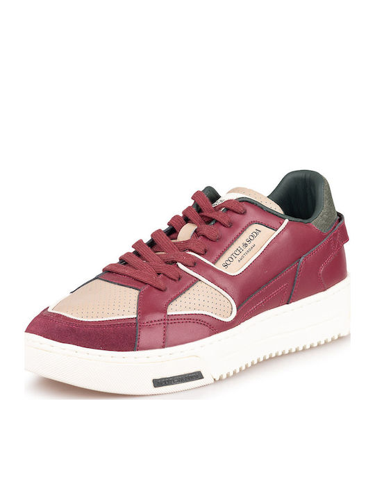 Scotch & Soda Sneakers Μπορντώ
