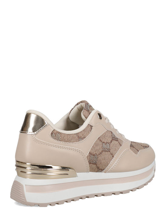 Damen Sneakers Beige