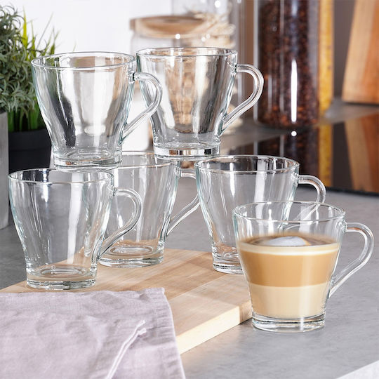 Coffee Tea Glasses French Press 250 Ml 1 L 7 Pcs