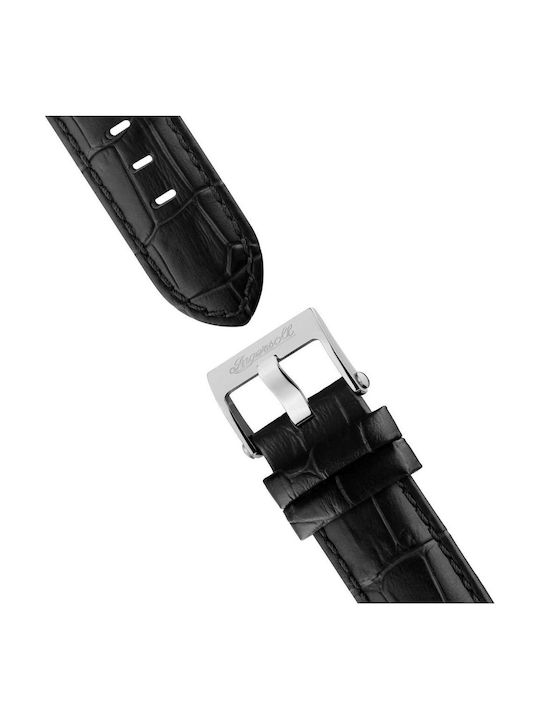 Ingersoll Tennessee Men's Automatic Watch with Black Leather Strap