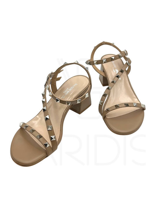 Leather Brown Sandals 11633230 POURO