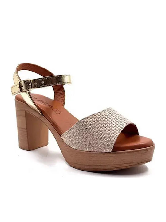Anatomische Damen Sandalen Beige