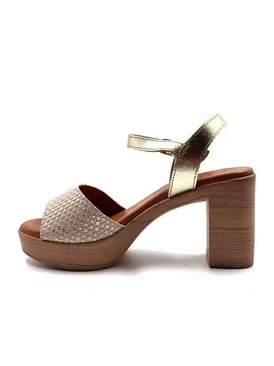 Anatomische Damen Sandalen Beige