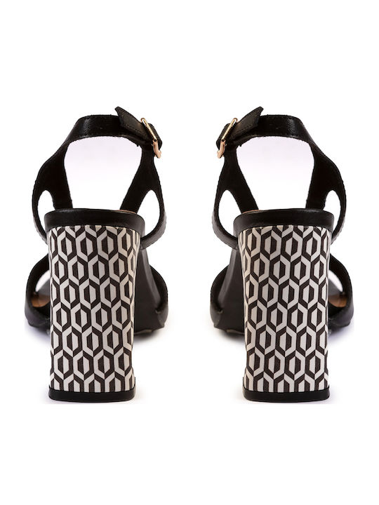 Leather Black Sandals