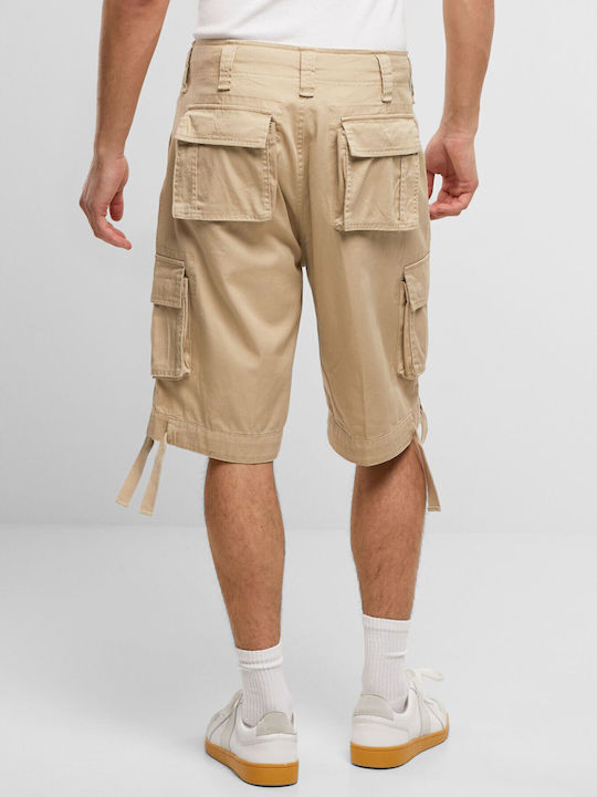 Herren Cargo Shorts Beige