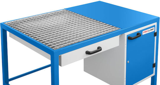 Masa de Lucru Pro-line pentru Șlefuire cu Sertar pentru Praf și Dulap 1180x780x850mm