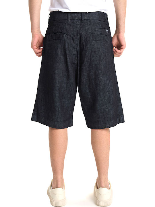 Royal Denim Ανδρική Βερμούδα Τζιν Μπλε Royal Denim Ανδρική Βερμούδα Τζιν Μπλε