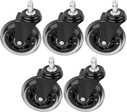 Ikea Stuhl Räder Gummi 7,5cm 10mm 5 Stück