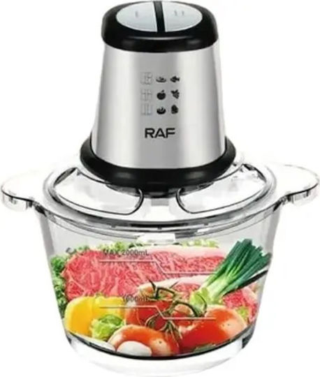 Mini Tocător Multi 300W Cu Recipient 3L Inox