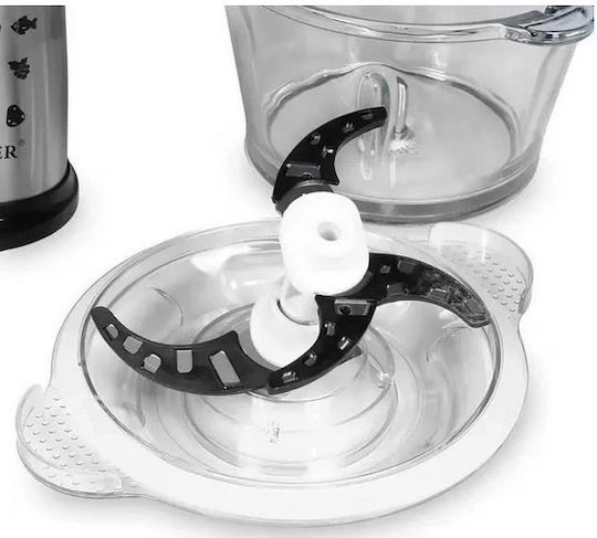 Mini Tocător Multi 300W Cu Recipient 3L Inox